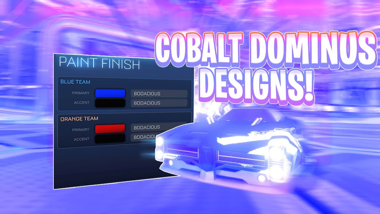 The 10 Best Cobalt Dominus Designs Of All Time! (Rocket League Car