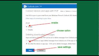Setup Outlook-Hotmail in desktop email screenshot 4