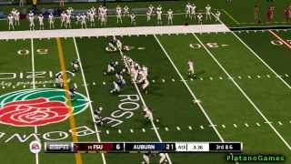BCS Title Game 2014 - Florida State vs Auburn - 4th Qrt - NCAA College Football '14 - HD
