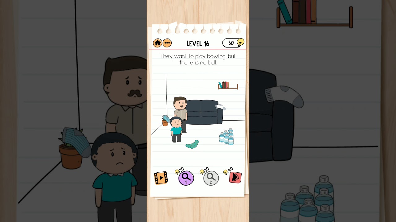 Brain test 2 ответы на все уровни на русском с картинками