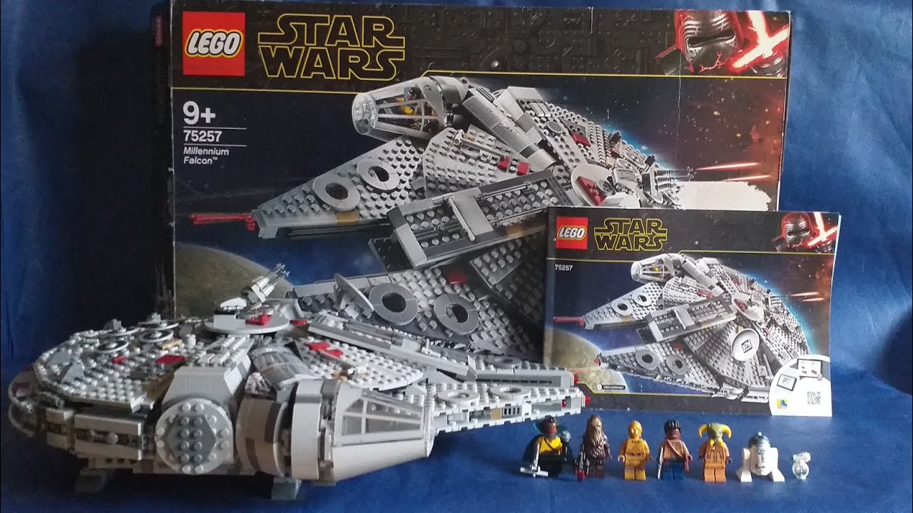 Обзор набора LEGO 75257 "Сокол Тысячелетия"