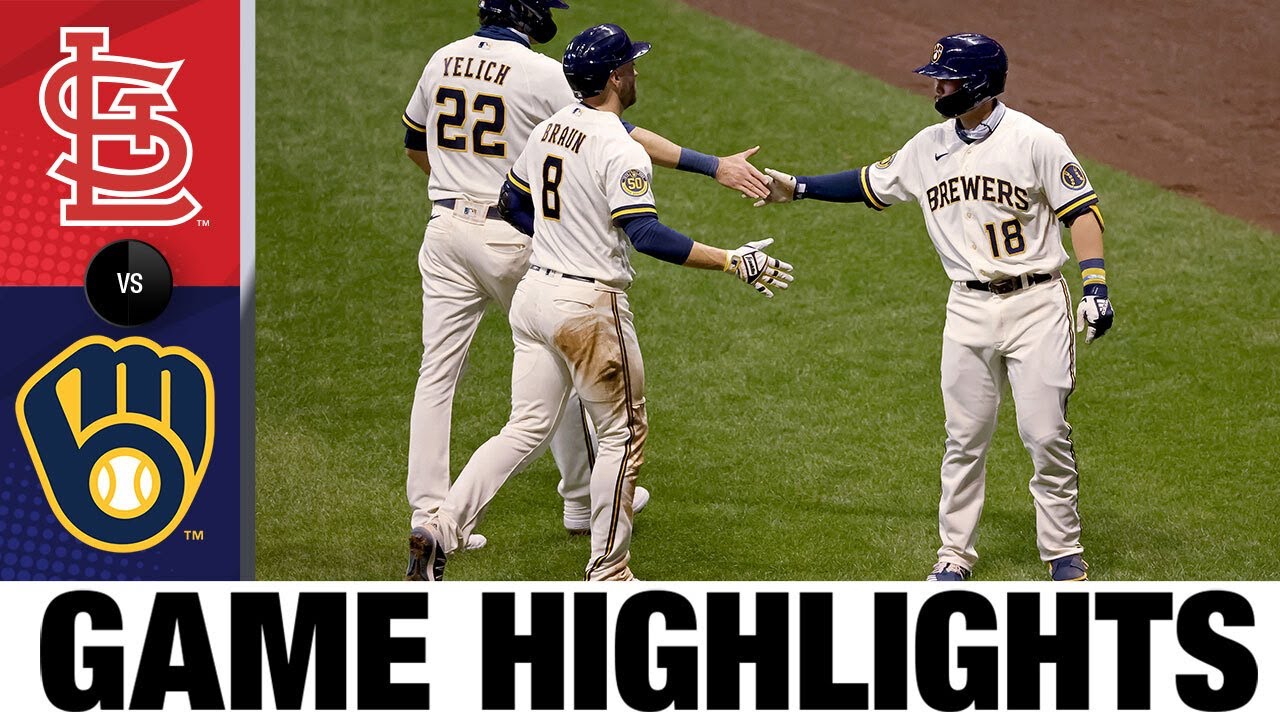 Vogelbach, Yelich lead Brewers to 18-3 victory | Cardinals-Brewers Game Highlights 9/15/20
