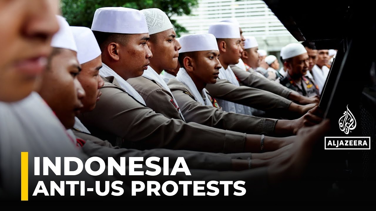 Indonesia protests: President under pressure over ties to United States
