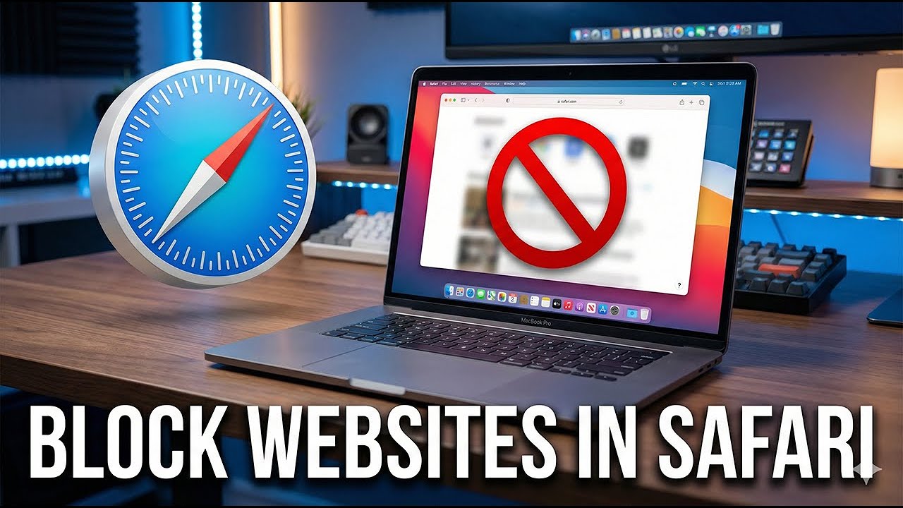 Как заблокировать веб-сайты в Safari на Mac (macOS 26)