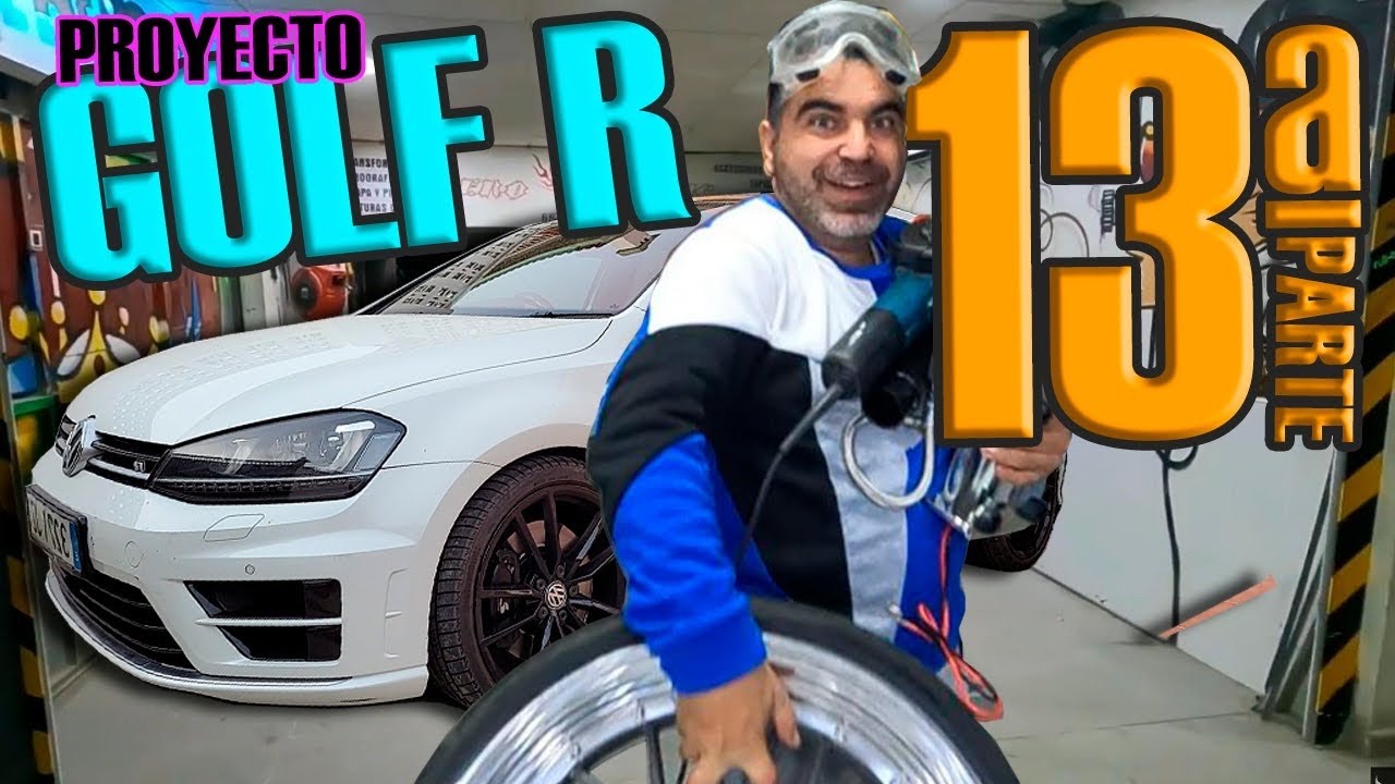 Modificamos un Vw Golf mk7 R !!!! Parte 13 -- aprende a hacerte un difusor trasero!!