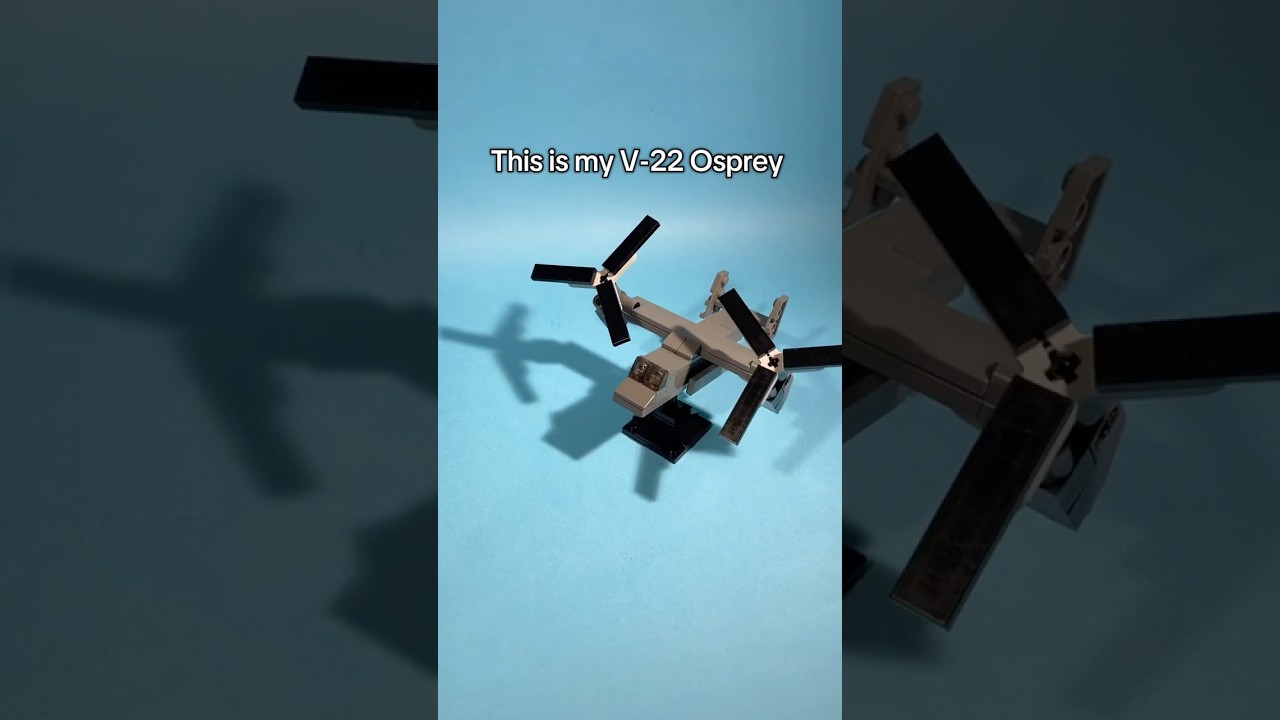 Новый конструктор Lego V-22 Osprey!