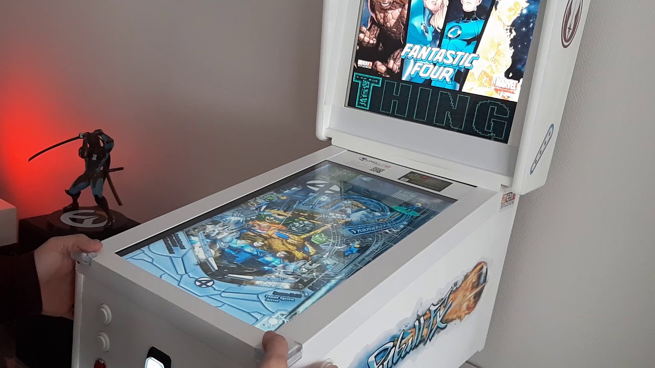 [Mini Pincab] Pinball Fx3 full tables - Test Marvel Fantastic Four #15/82