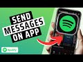 How To Send Messages On Spotify App