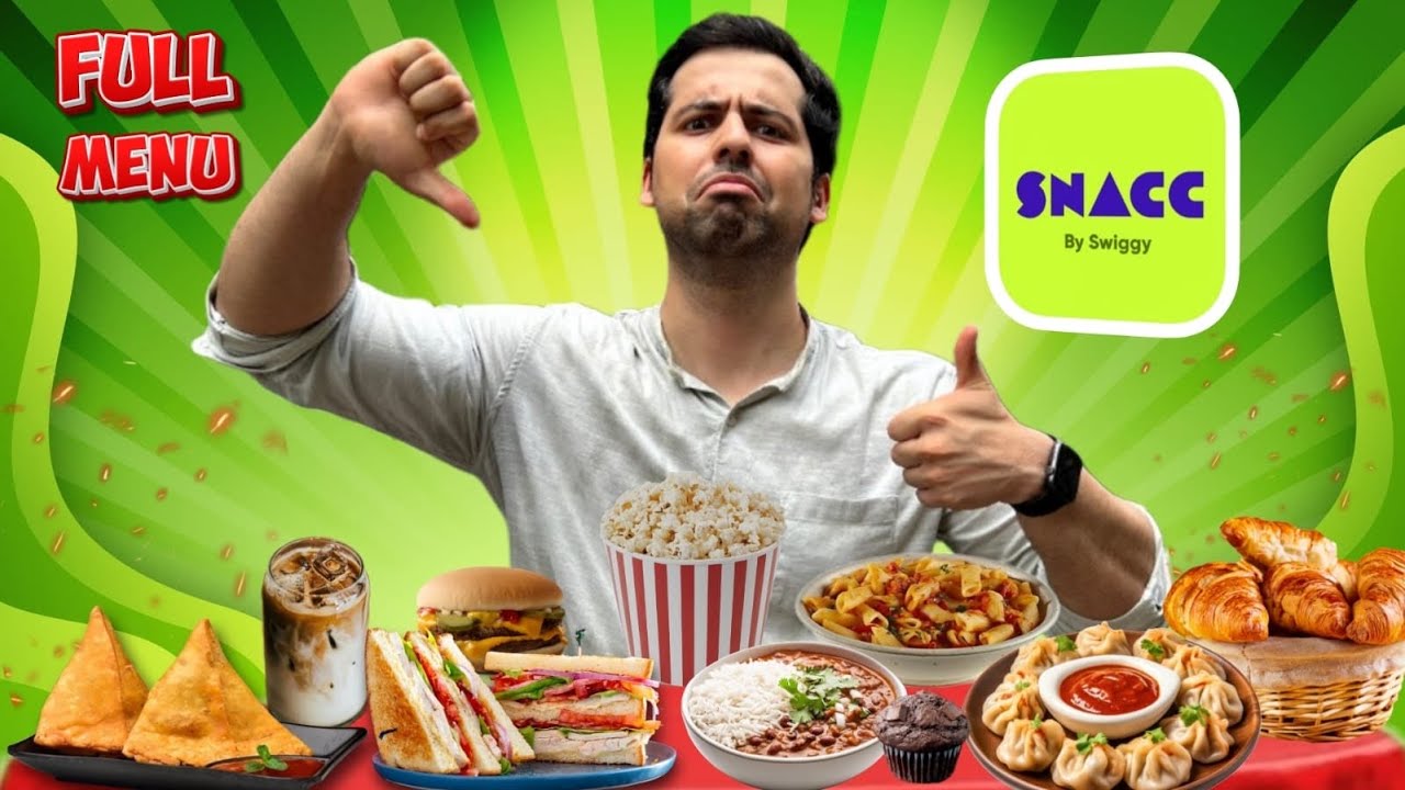 Ordered Everything from Snacc by Swiggy || Worth trying?