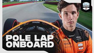Christian Lundgaard's Pole Lap at Mid-Ohio | 2026 INDYCAR