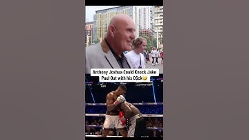 Anthony Joshua Could Knockout Jake Paul with his D$ck🤣 #boxing #jakepaul #anthonyjoshua