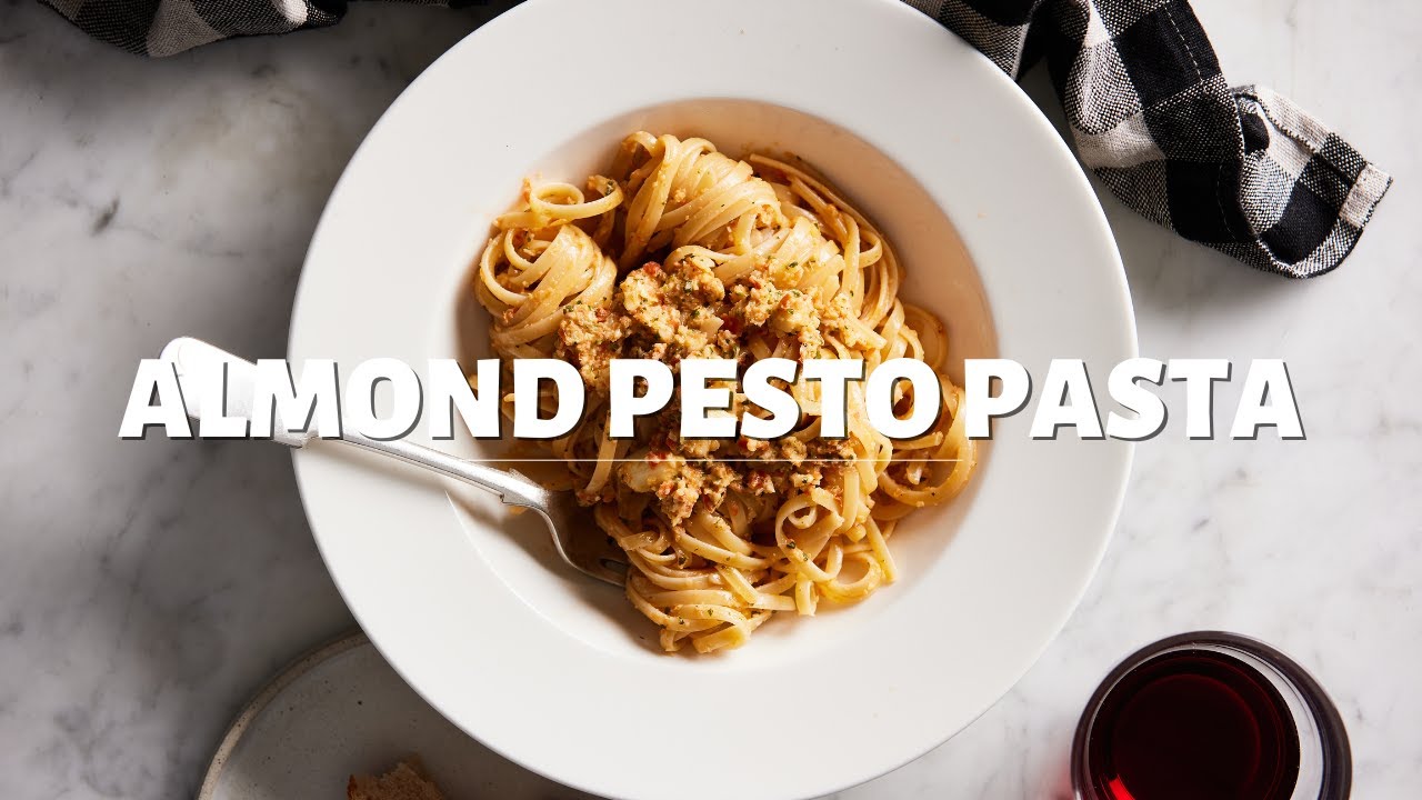 Almond Pesto Pasta YouTube