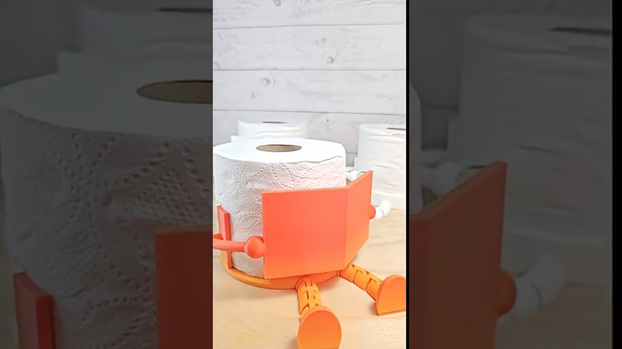 Funniest 3d Printed Toilet Paper Holder Ever!