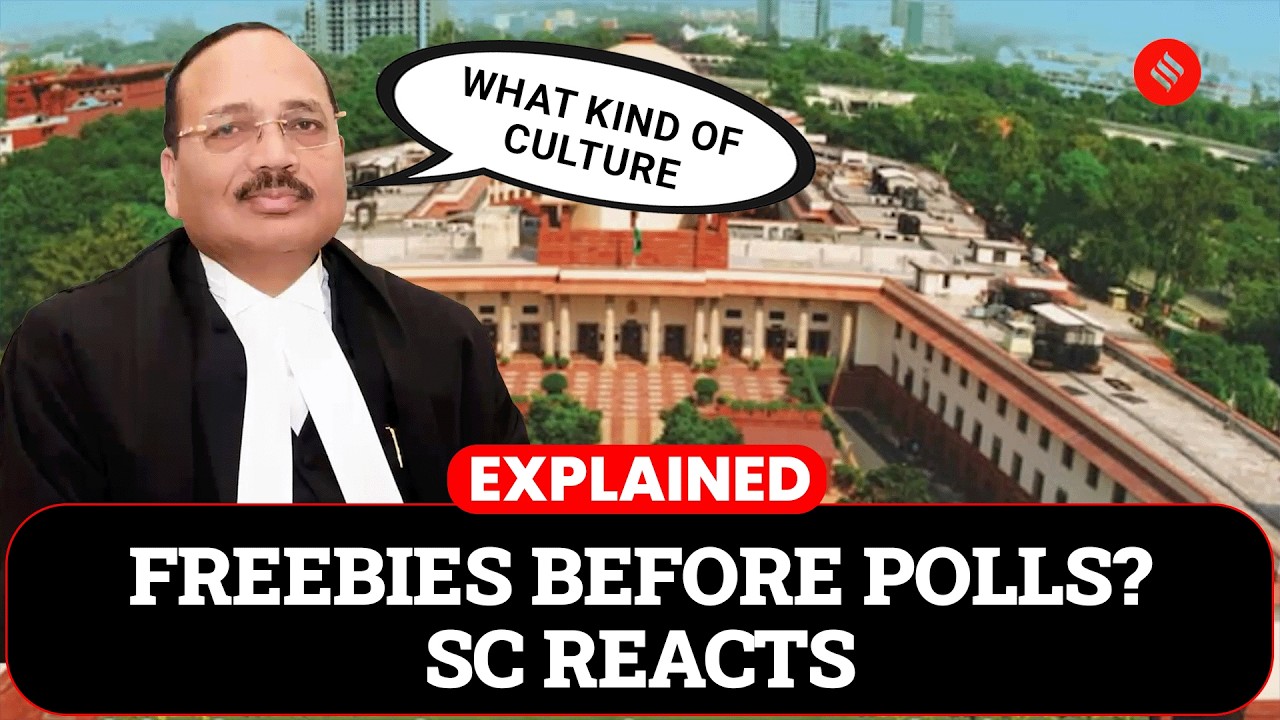 Freebies Before Polls: Supreme Court Of India Slams, Here Is Why? | Express Explained