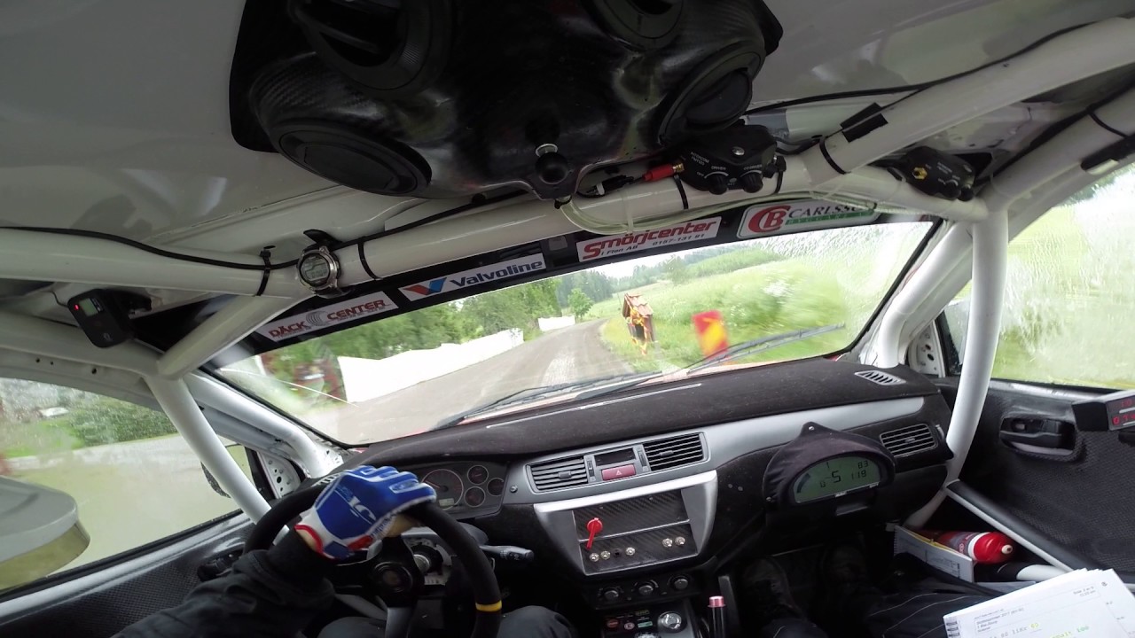 Slottssprinten ss1 -17 Emil Carlsson Rallysport