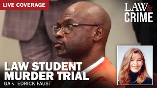 LIVE: Law Student Murder Trial – GA v. Edrick Faust – Day Eight