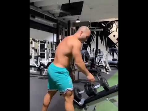 تمرين جناح دمبل مزدوج بالوضع مائل مجموعات 17 15 13 