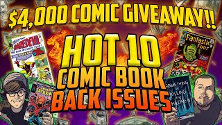 Our Biggest Giveaway EVER! | TOP 10 Comic Book Back Issues of the Week ft.GemMintCollectibles