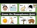 Lilquizwhiz Fun English quiz [Homophones]