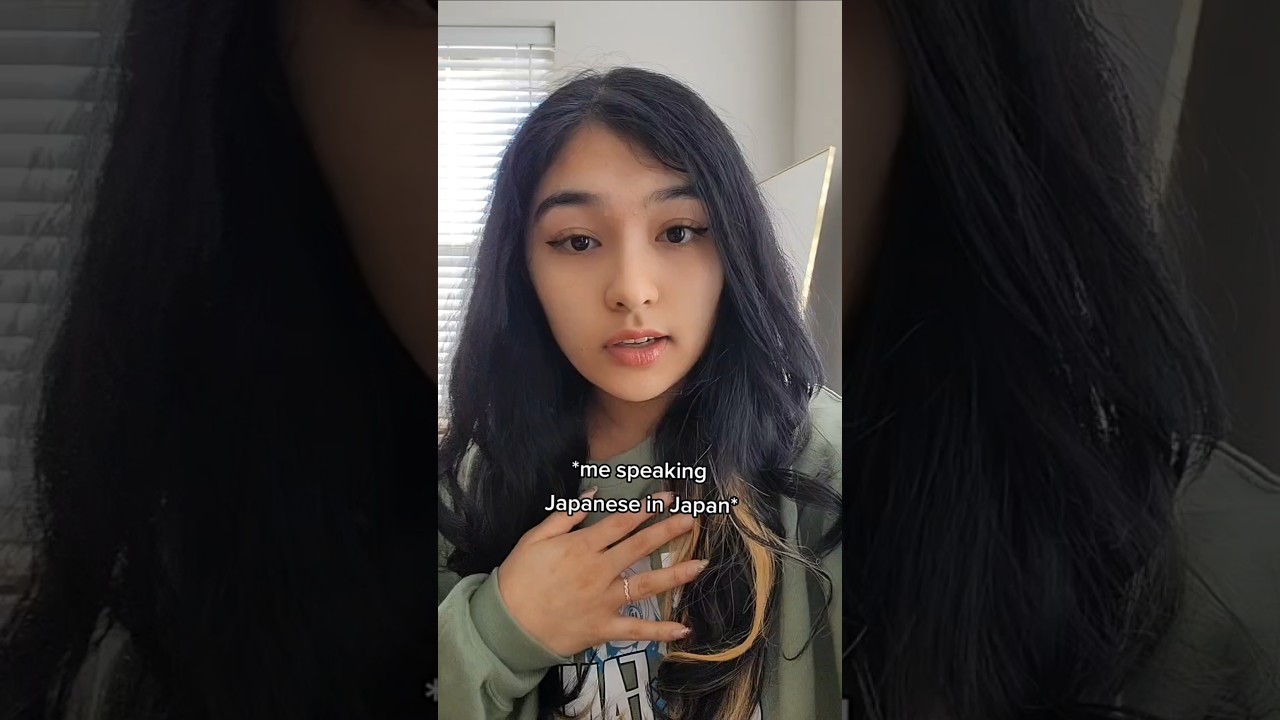 when I speak japanese in japan 😭 
