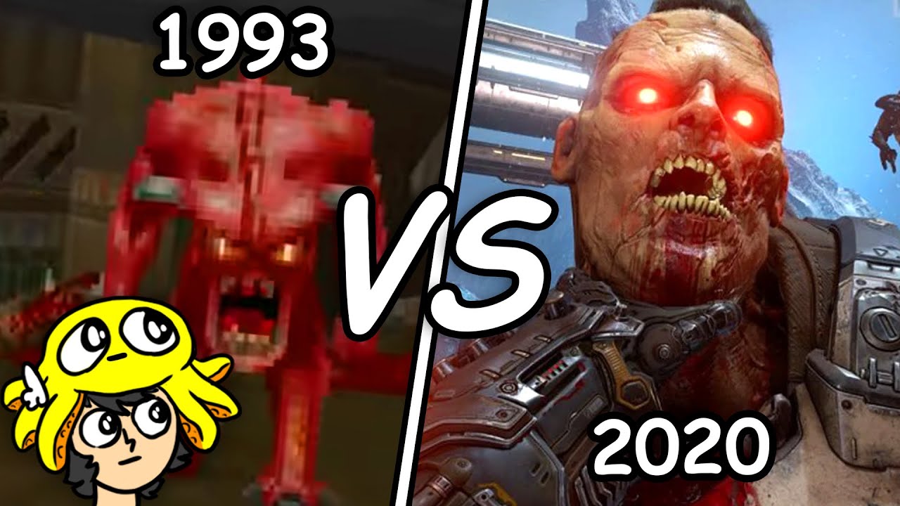 comparando o doom antigo com o novo