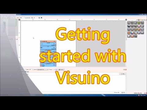 Getting started with Visuino - Basic Digital and Analog Pins and Serial Communication