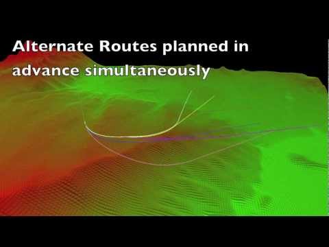 [ICRA 2013] RRT*-AR: Alternate Routes Planning for Autonomous Emergency Landing of a Helicopter