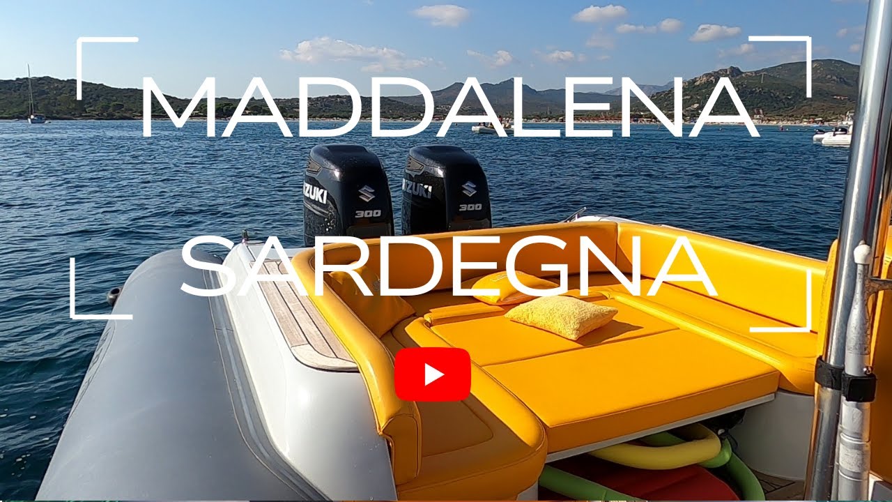 GOMMONE | SARDEGNA da Porto Taverna all'Isola della MADDALENA - TRAVERSATA Sotto Costa