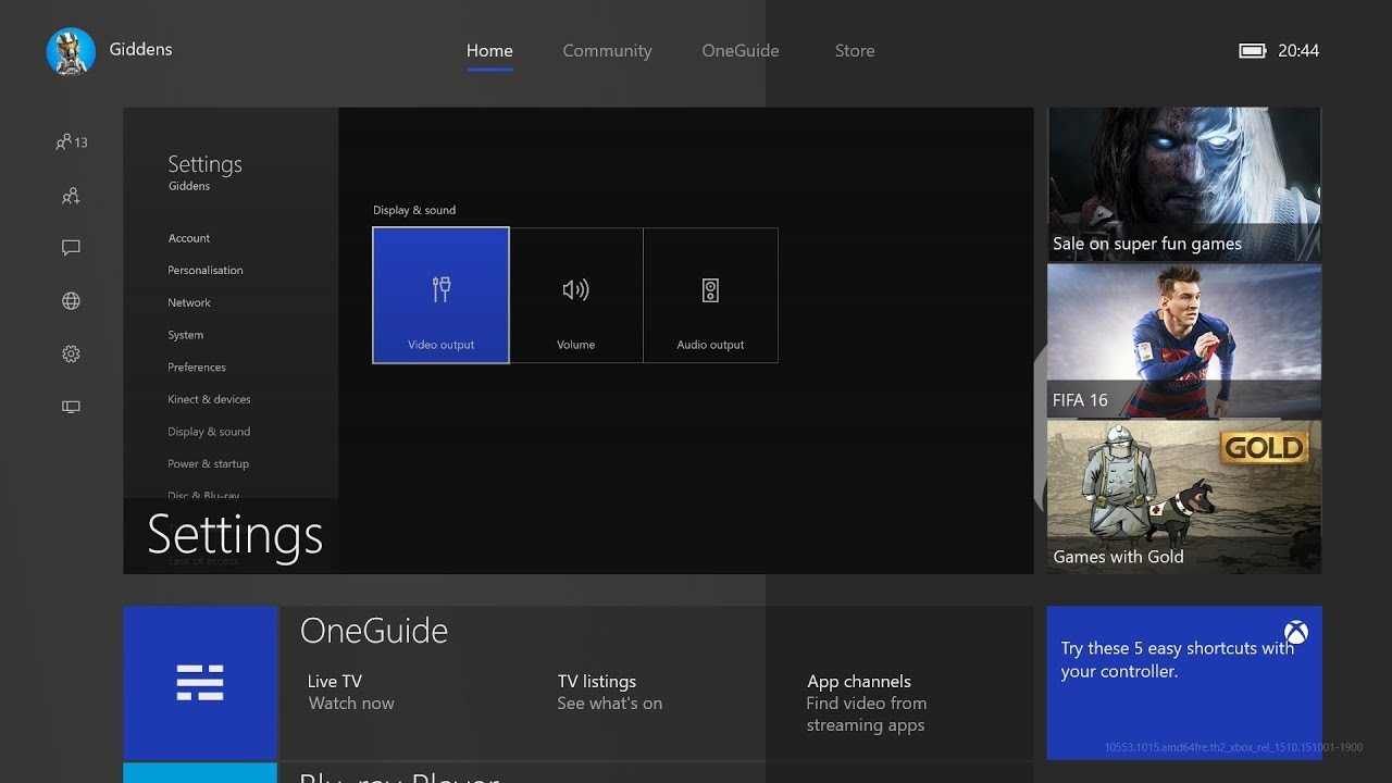Tour of New Xbox One Dashboard