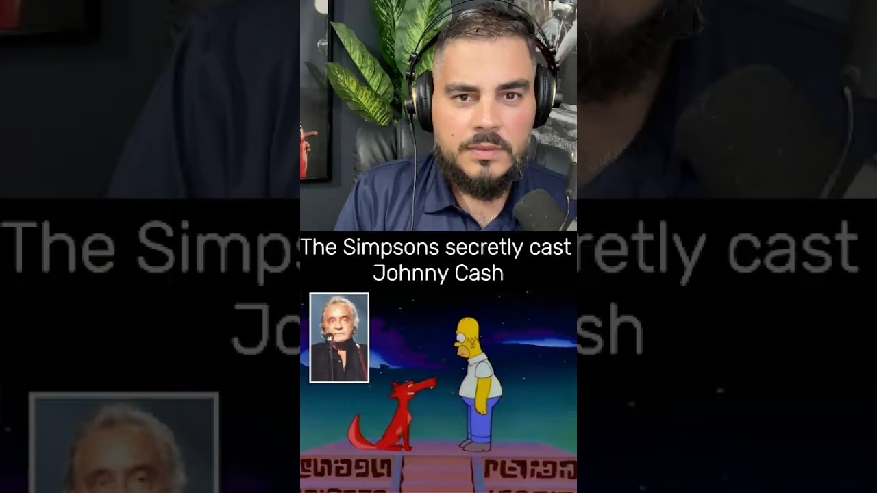 🌵 The Simpsons Secretly Cast Johnny Cash 🌵 The Simpsons Secretly Cast Johnny Cash