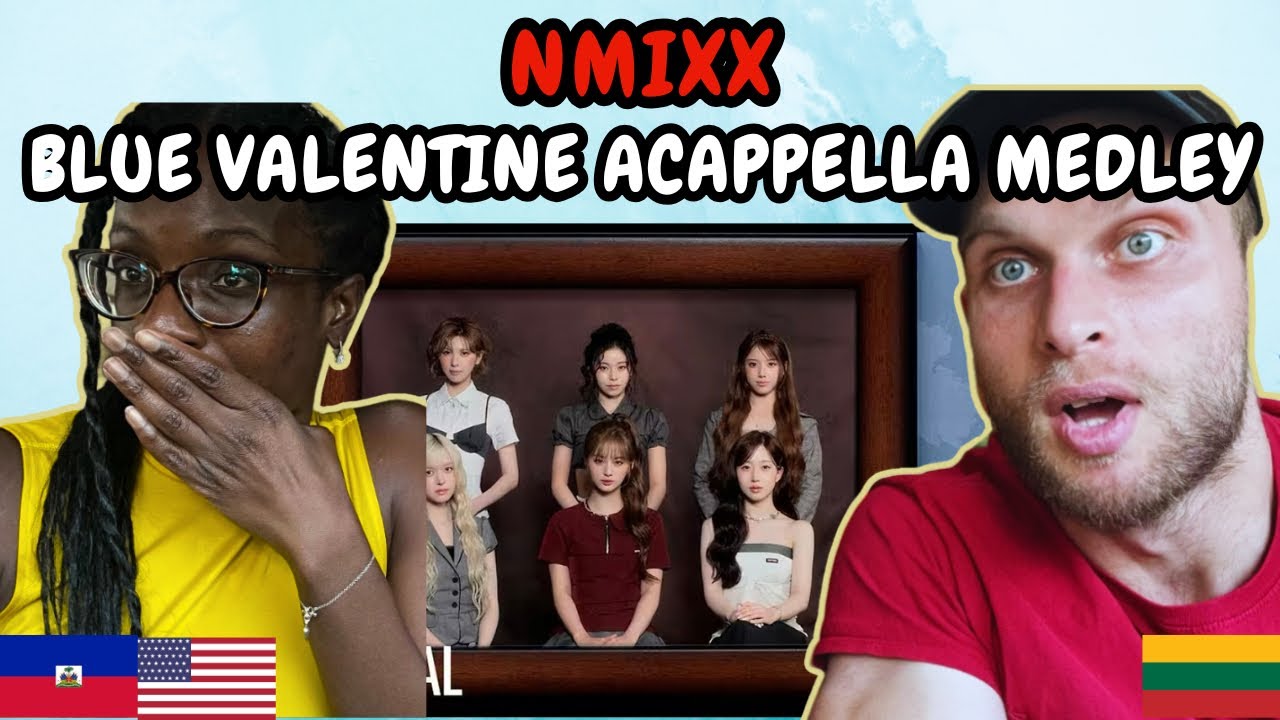 РЕАКЦИЯ НА NMIXX — A Cappella «Blue Valentine» — попурри из лучших моментов | ПЕРВЫЙ СМОТР