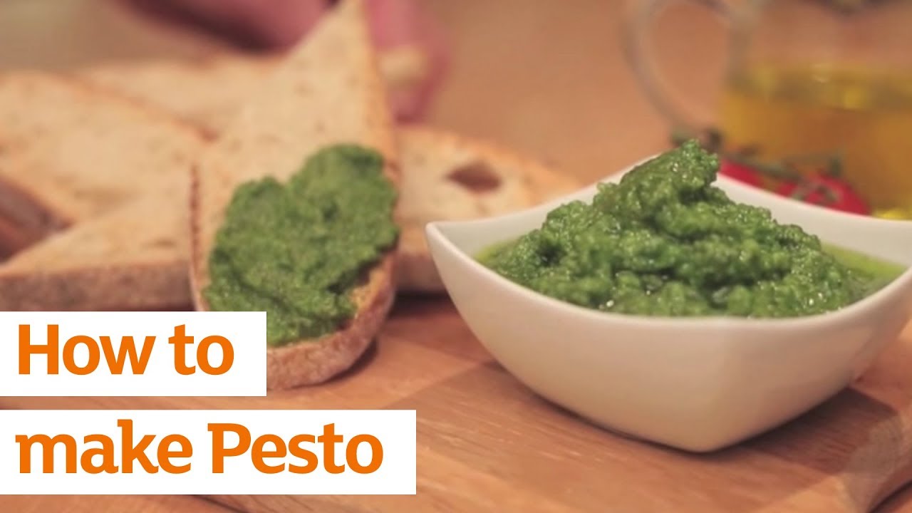 How to make Pesto Recipe Sainsbury's YouTube