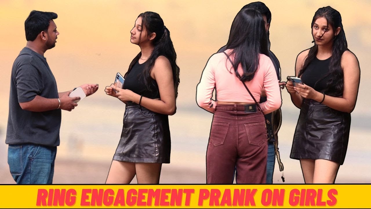 Ring Engagement Prank on Girls | Amit Kumar