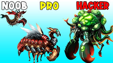 NOOB vs PRO vs HACKER - Insect Evolution Full Gameplay (Part 166)