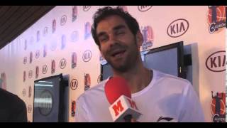 Entrevista a Calderón y Rudy para MARCA