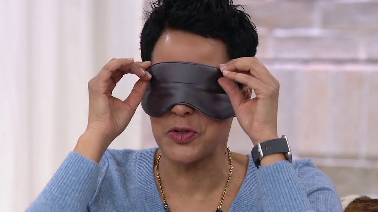 G.I.L.I. by Jill Martin Queen or King Silk Pillowcase and Eye Mask on QVC