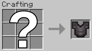How To Make A Netherite Chestplate In Minecraft