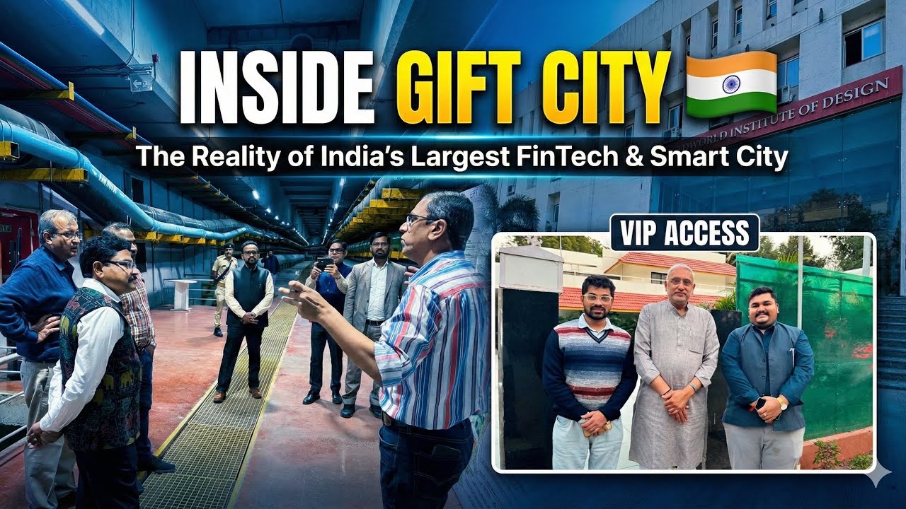 Inside GIFT City 🇮🇳 | The Reality of India’s Largest FinTech & Smart City
