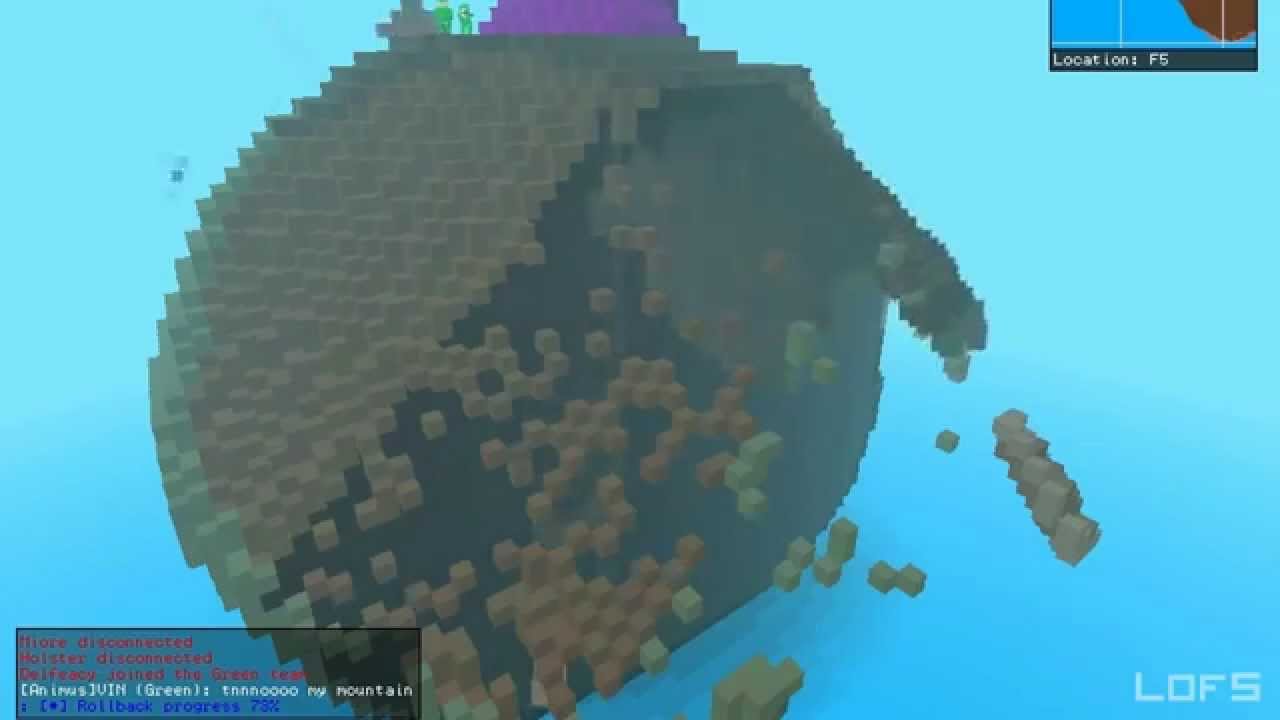 Grownades vs Server Rollback scripts in Ace of Spades Classic!