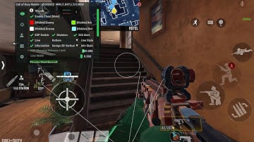 Mod menu cod mobile ios & android 🔥