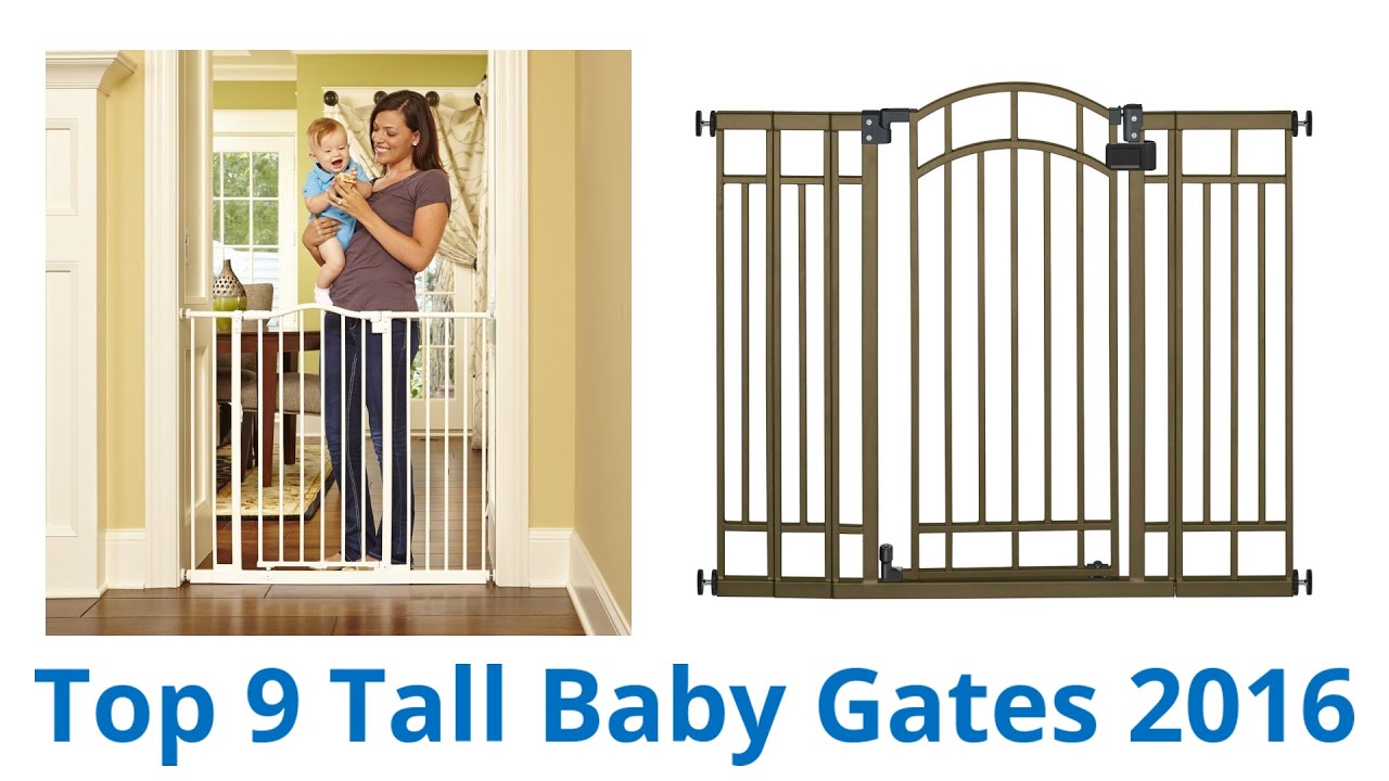 9 Best Tall Baby Gates 2016