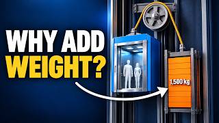 Why Elevators Need Extra Weight to Lift You