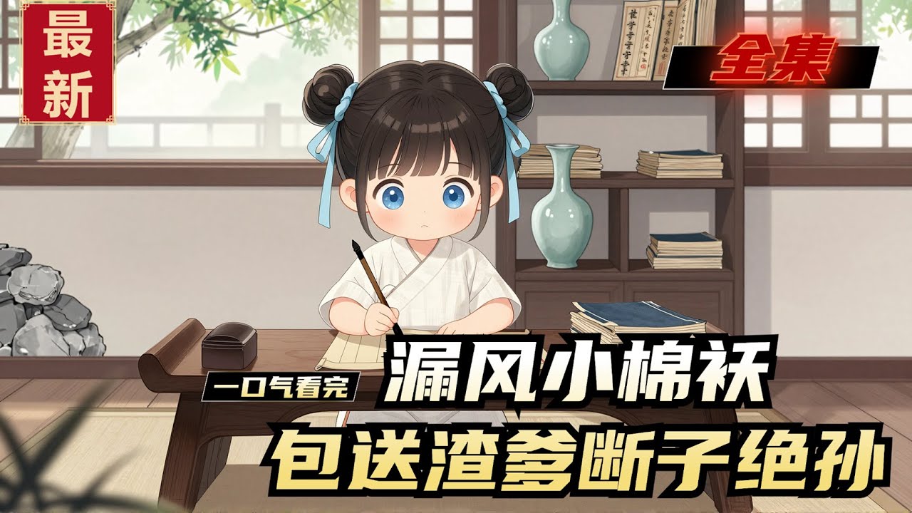 《漏风小棉袄，包送渣爹断子绝孙》全集，三岁小绵绵被继母溺死，祖传空间玉佩被继妹夺走，渣爹一家吃绝户发迹。她重生回渣爹再婚时，砸婚礼逼渣爹守孝，凭空间搬空侯府，虐渣护亲。各路大佬争相宠她，一家追悔莫及！