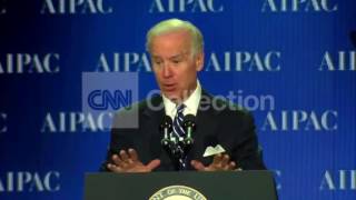 BIDEN AT AIPAC:PREVENT IRAN FROM NUCLEAR WEAPON