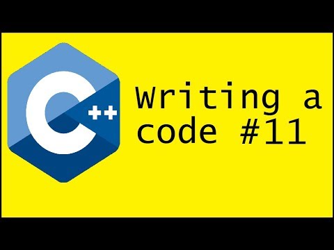 C++ - Writing a code #11