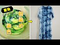 【藍染】ワンピースをおしゃれに染めてみた。/[Indigo Dye] I tried dyeing a dress stylishly.
