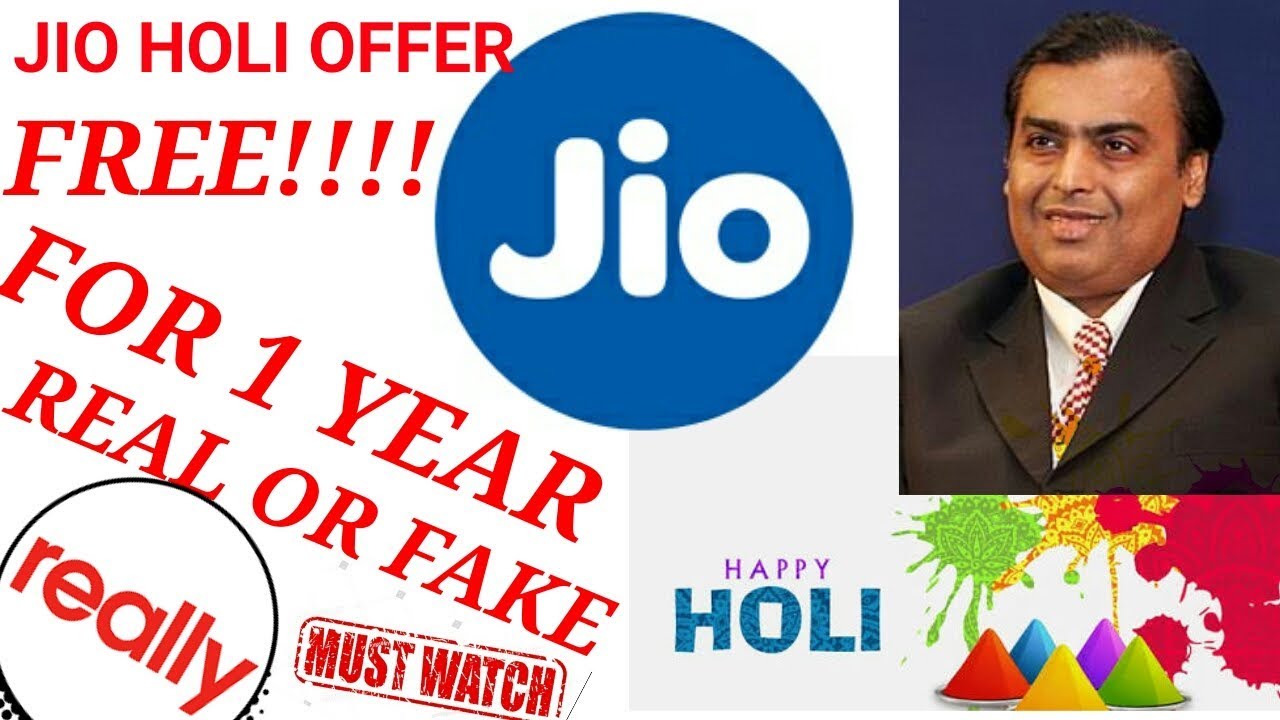 JIO HOLI OFFER FREE FOR 1 YEAR REALLY || JIO 5G MOBILE