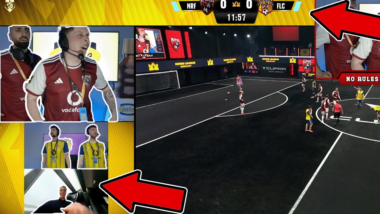 FUẞBALL MATCH gegen KENAN YILDIZ - Kings League (emotional) (FULL STREAM)