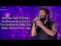 Tu mila to khuda ka sahara mil gaya (Lyrics Video)-Arijit Singh/Zid/Sharib Toshi,#arijitsingh #zid
