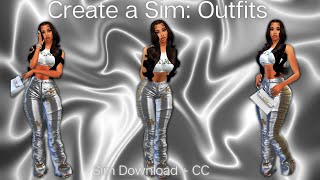 Sims 4 CAS |Hinata| Sim Download | BEST BLACK/URBAN SIMS 4 CC | FREE CC Folder